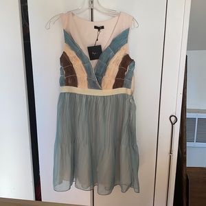 Anthropologie Ryu Dress Mint Sz Small